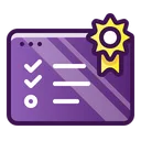 Free Certificate Diploma Certification Icon