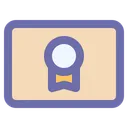 Free Certificate Medal Award Icon