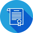 Free Certificato  Icon