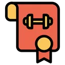 Free Certified Gym  Icon