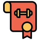 Free Certificate Patent Gym Certificate Icon