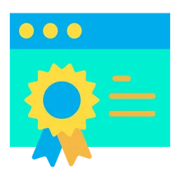 Free Certified Website  Icon