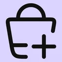 Free Cesta De Compras Adicionar Ícone