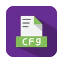 Free Configuração cfg  Ícone