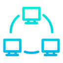 Free Monitor Screen Network Icon