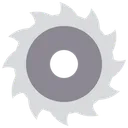 Free Chain saw wheel  Icon