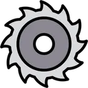 Free Chain saw wheel  Icon