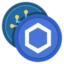 Free Chainlink Coin Chainlink Cryptocurrency Icon