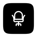 Free Chair Office Chair Seat Icon