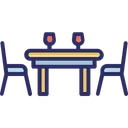 Free Chair Dining Table Furniture Icon