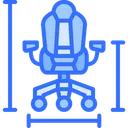 Free Chair Size  Icon