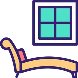 Free Chaise Lounge  Icon