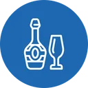 Free Champagne Alcohol Party Icon