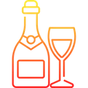 Free Champagne Beverage Drink Icon