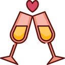Free Champagne Drink Alcohol Icon
