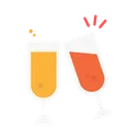 Free Champagne Drink Alcohol Icon