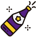 Free Champagne Bottle  Icon