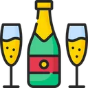 Free Champagne  Icon