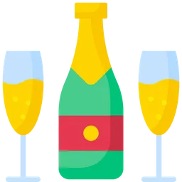 Free Champagne  Icon