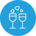 Free Champagne  Icon