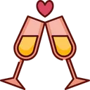 Free Champagne Drink Alcohol Icon