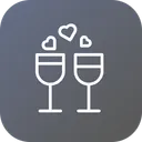 Free Champagne  Icon