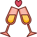 Free Champagne Bebida Alcohol Icon