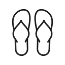 Free Chanclas Calzado Pantuflas Icono