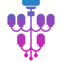 Free Chandelier  Icon