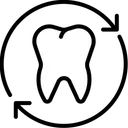 Free Change Teeth Replace Teeth Tooth Icon