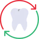 Free Change Teeth Replace Teeth Tooth Icon