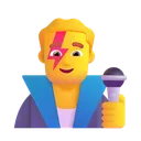 Free Chanteur Couleur Par Defaut Icône