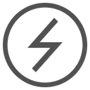 Free Charge Electricity Lightning Icon