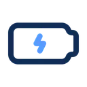 Free Charging Battery Low Battery Icon