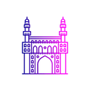 Free Charminar Hyderabad Islamic Icon