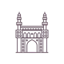 Free Charminar Hyderabad Islamic Icon