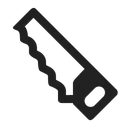 Free Scie Haut Contraste Icon