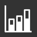 Free Chart Bar Stacked  Icon