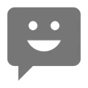 Free Chat Bubble Square Icon