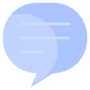 Free Conversation Chatting Communications Icon