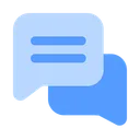 Free Chat Multimedia Speech Bubble Icon