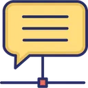 Free Chat Blase Networking Soziale Gemeinschaft Icon