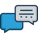 Free Chat-Blasen  Symbol