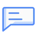 Free Chat Box  Symbol