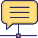 Free Chat Bubble Networking Social Community Icon