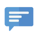 Free Chat Bubble  Icon