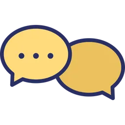 Free Chat Bubbles  Icon