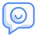 Free Chat Emoji Chat Comunicacion Icon