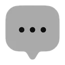 Free Chat Dots Icon
