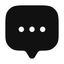 Free Chat Dots Icon
